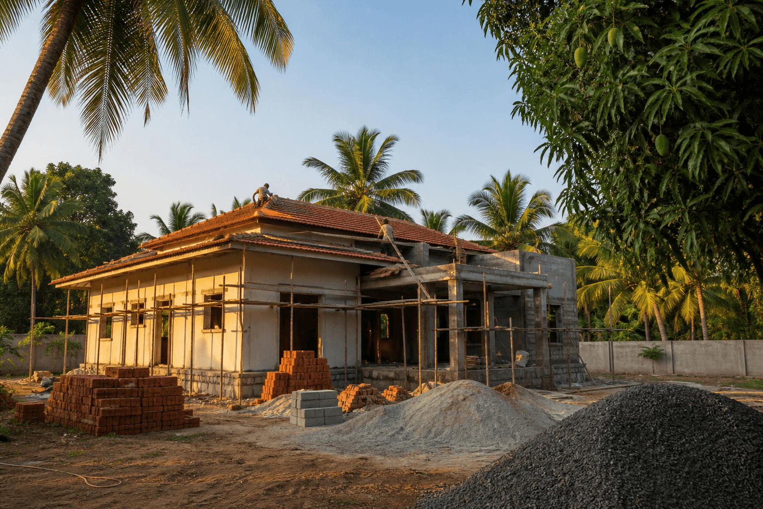 Family farmhouse on ancestral land in South India under Your Bhoomi care